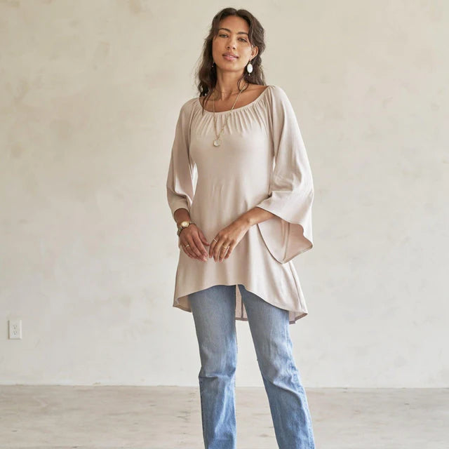 Peyto Raglan Flutter Tunic/Dress