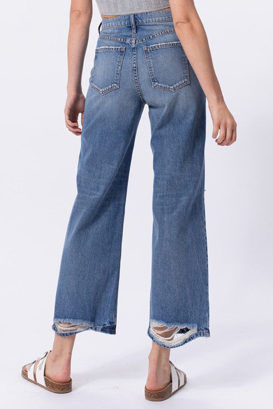 High Rise Ankle Jean