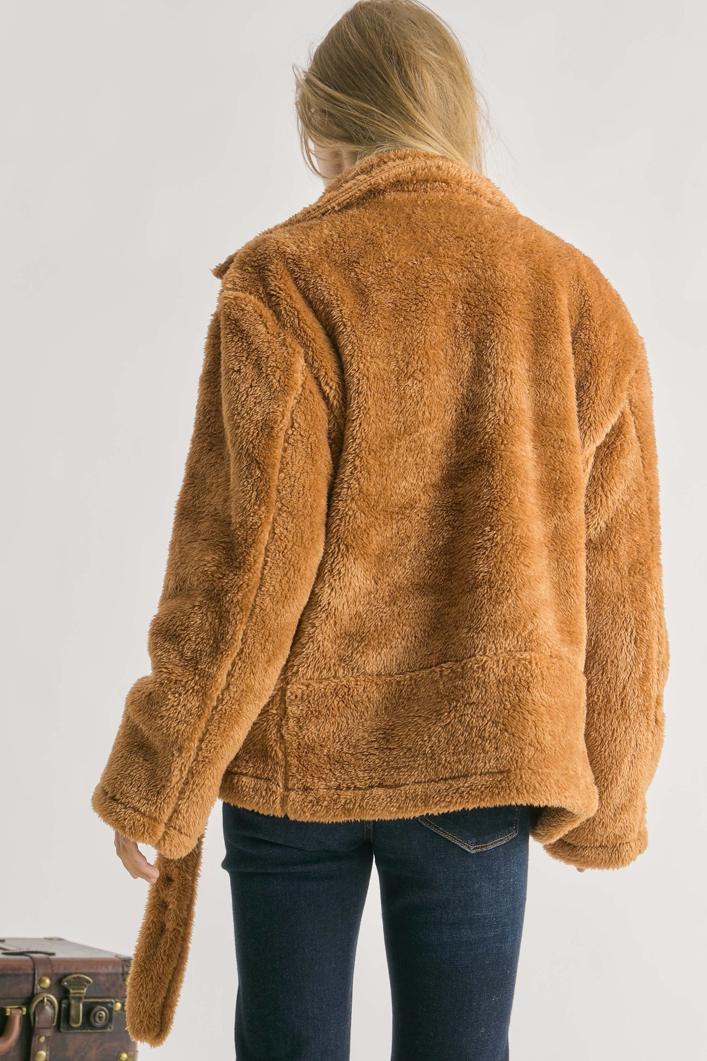 Caramel Sherpa Jacket