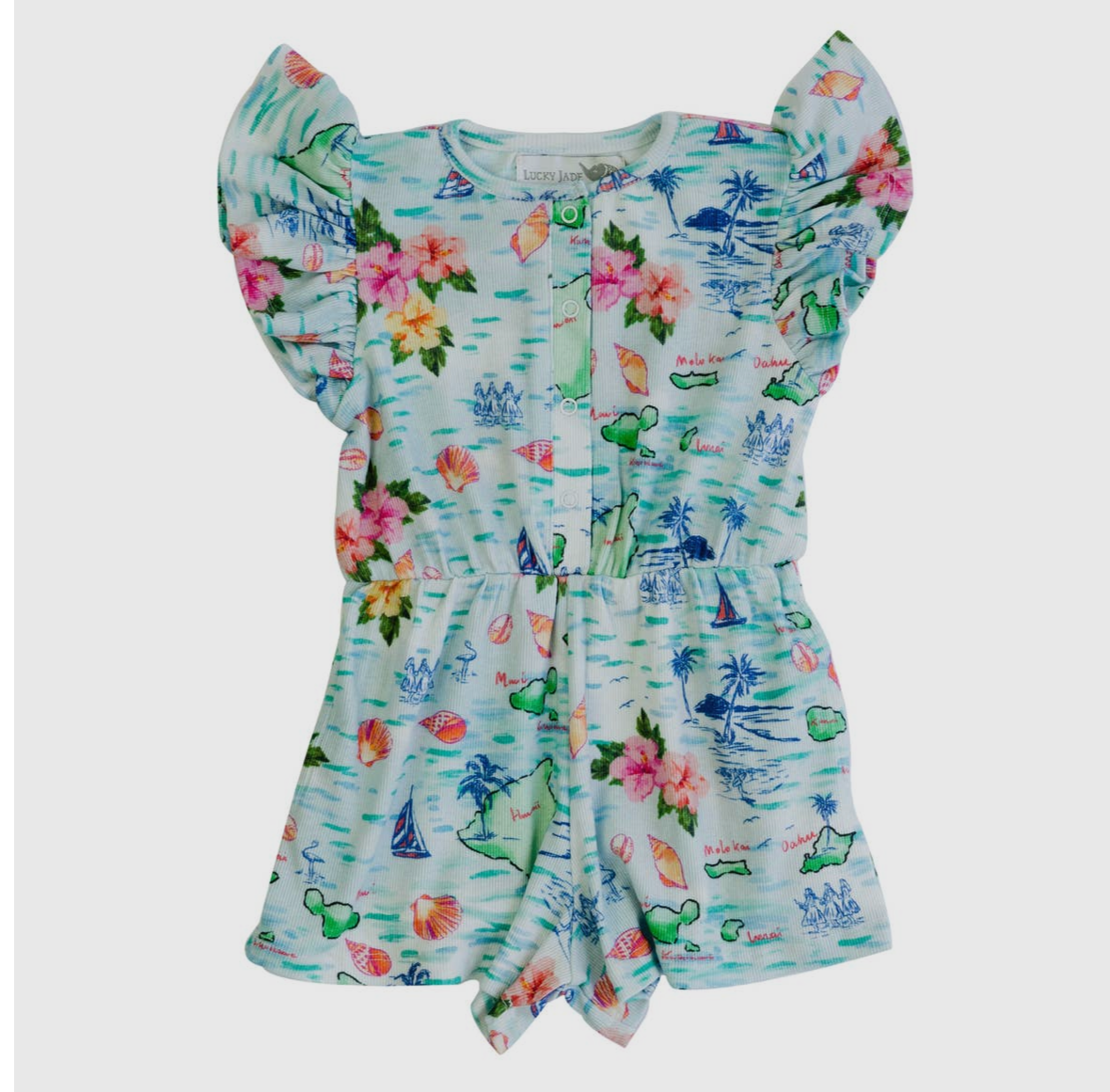 Kids Hawaii Romper