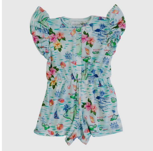 Kids Hawaii Romper