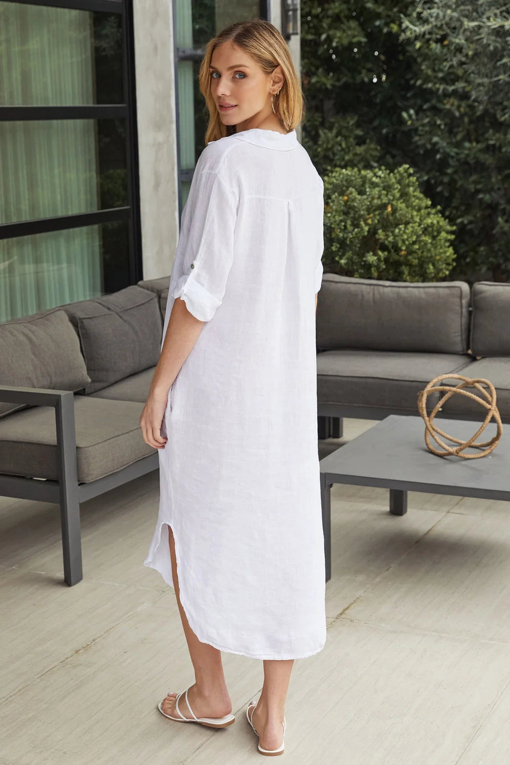 Milano Linen Pocket Dress