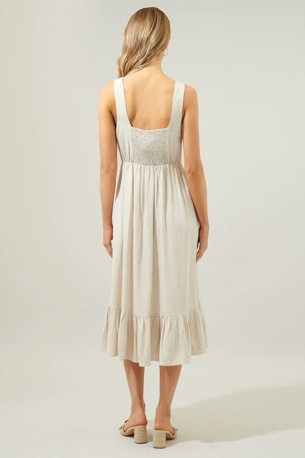 Sunnyvale Linen Sun Dress